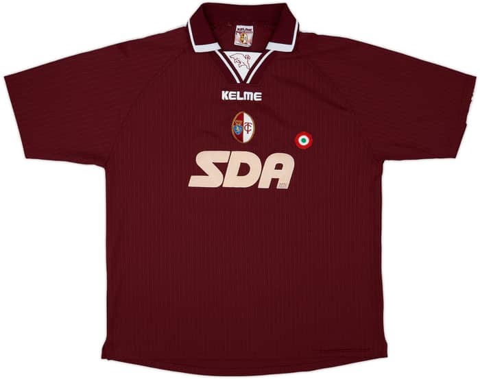 1999-00 Torino Primavera Match Issue Home Shirt #8