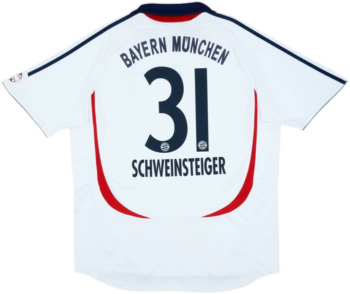 2006-07 Bayern Munich Away Shirt Schweinsteiger #31 - 7/10 - (XL)