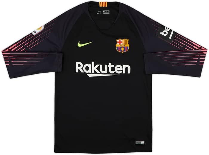 2018-19 Barcelona GK Shirt - 8/10 - (S)