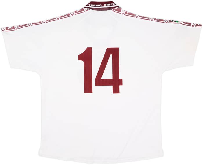 Camiseta de visitante versión jugador del Torino Primavera 1999-00 #14