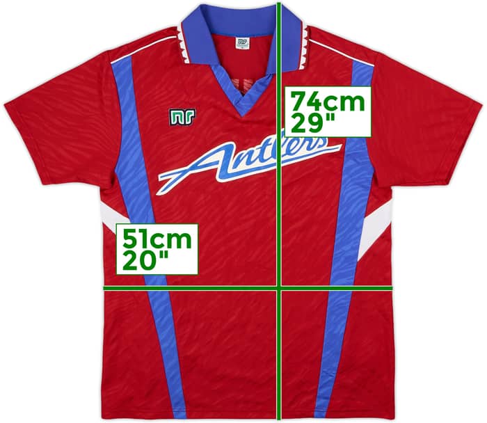 1992 Kashima Antlers Home Shirt - 9/10 - (M)