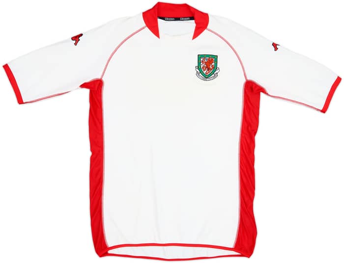 Camiseta de visitante de Gales 2002-04 - 6/10 - (XL)