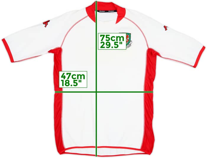 Camiseta de visitante de Gales 2002-04 - 6/10 - (XL)