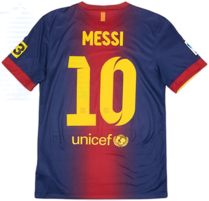 2012-13 Barcelona Home Shirt Messi #10 - 6/10 - (S)