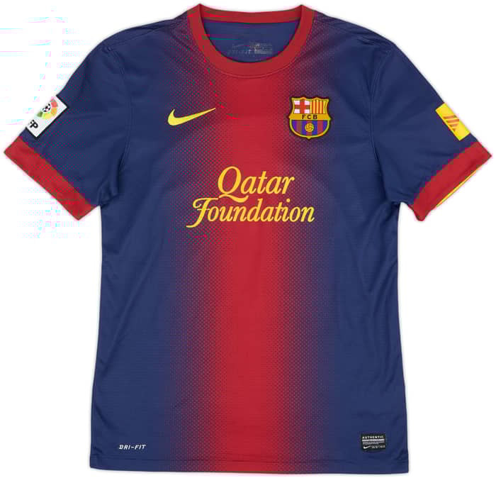 2012-13 Barcelona Home Shirt Messi #10 - 6/10 - (S)