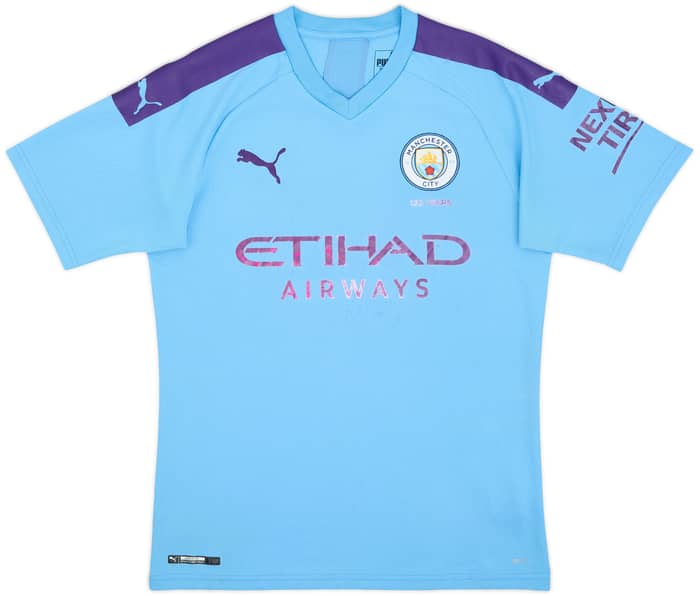 2019-20 Manchester City Home Shirt - 4/10 - (S)