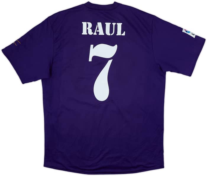 2002-03 Real Madrid Centenary Third Shirt Raul #7 - 5/10 - (L)