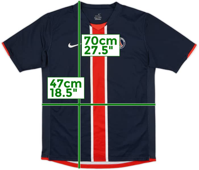 2006-07 Paris Saint-Germain Home Shirt - 9/10 - (XL.Boys)