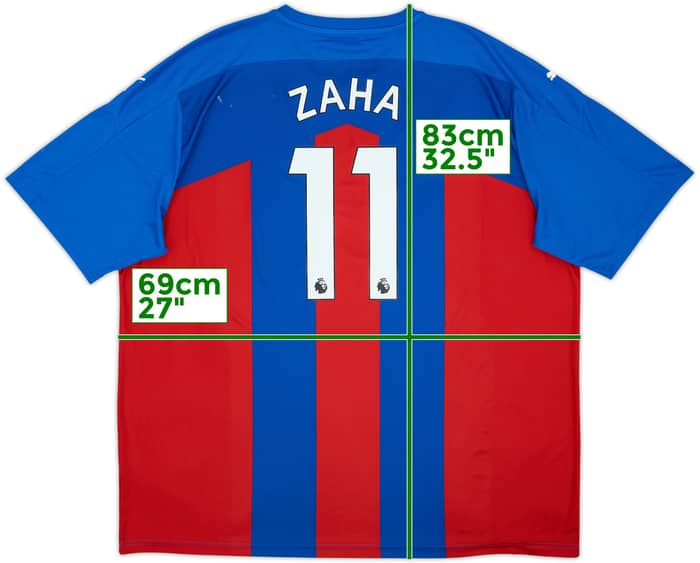 2020-21 Crystal Palace Home Shirt Zaha #11 - 6/10 - (4XL)