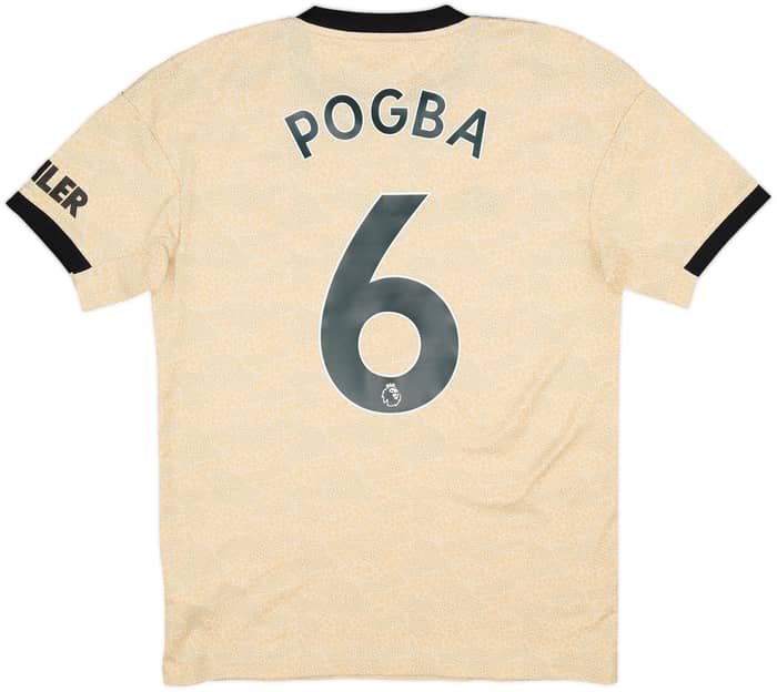 2019-20 Manchester United Away Shirt Pogba #6 - 9/10 - (S)