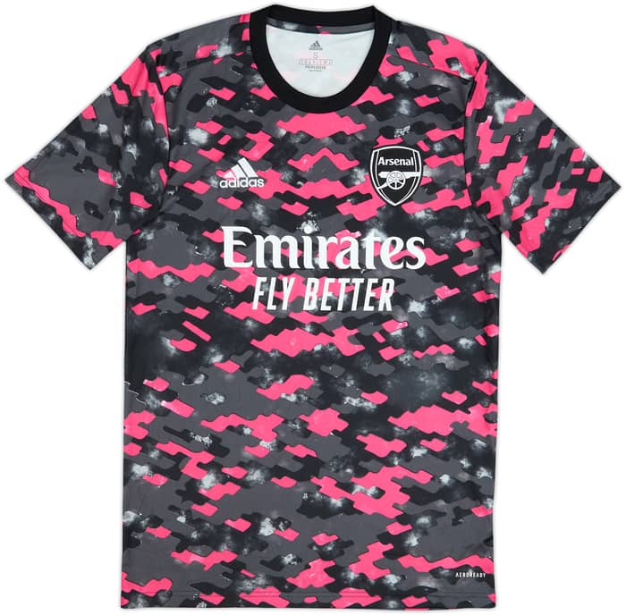 2021-22 Arsenal adidas Training Shirt - 10/10 - (S)