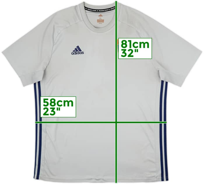 2018-19 Lyon adidas Training Shirt - 5/10 - (XL)