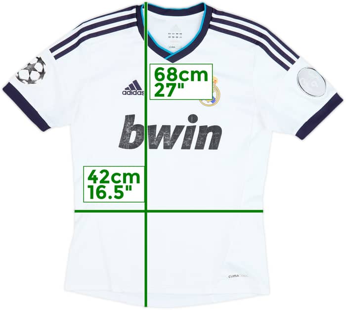 2012-13 Real Madrid Home Shirt - 5/10 - (L.Boys)
