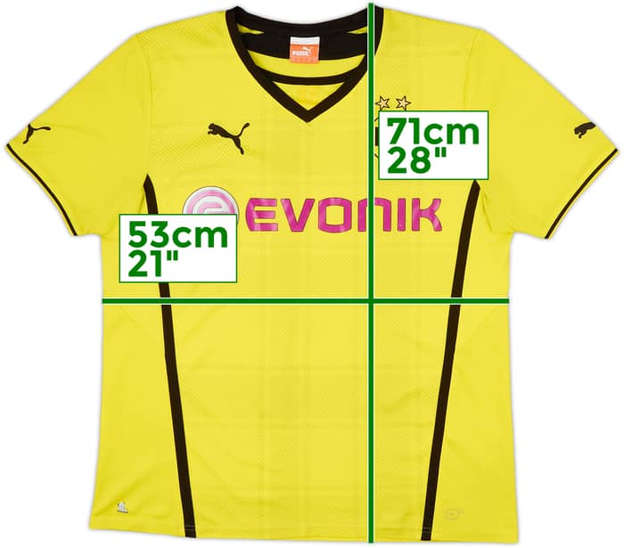 2013-14 Borussia Dortmund Home Shirt Der Mika - 5/10 - (L)