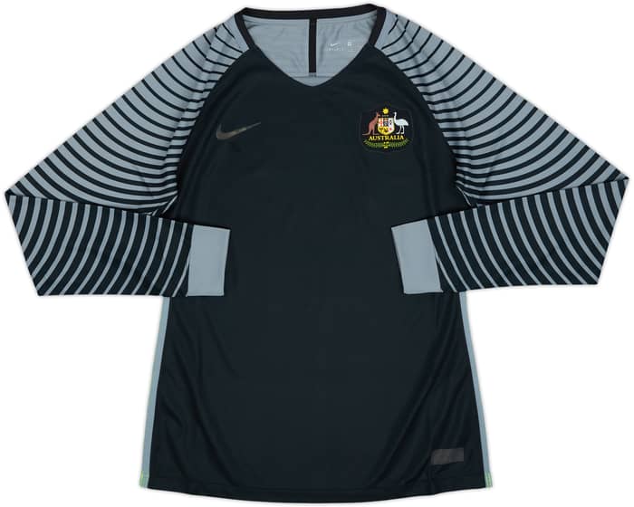 2016-18 Australia Authentic GK Shirt - 4/10 - (M)