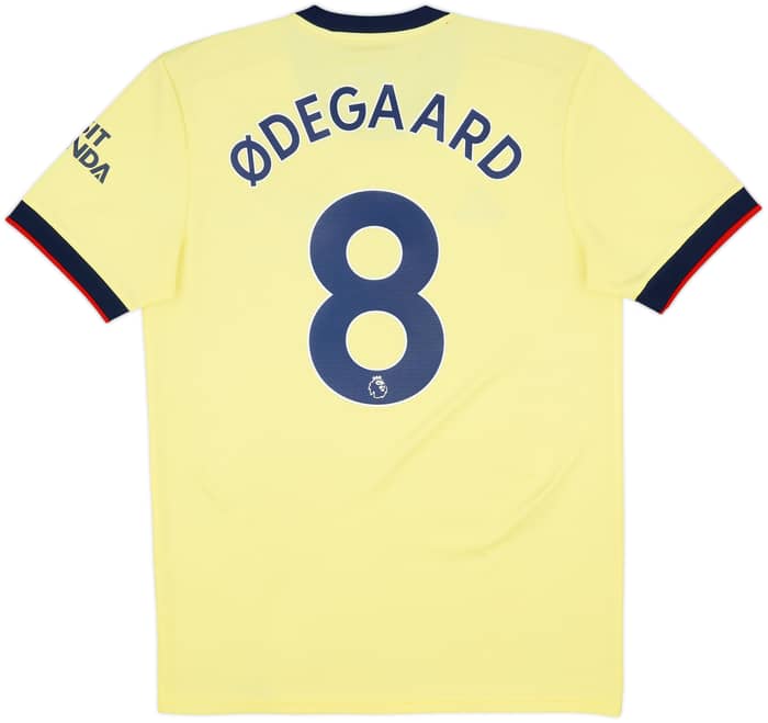 2021-22 Arsenal Away Shirt Odegaard #8 - 8/10 - (M)