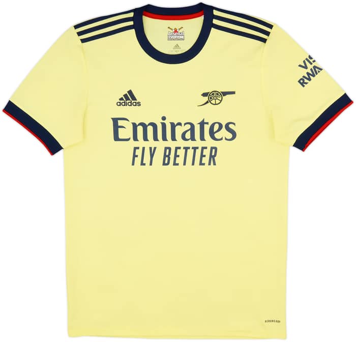 2021-22 Arsenal Away Shirt Odegaard #8 - 8/10 - (M)