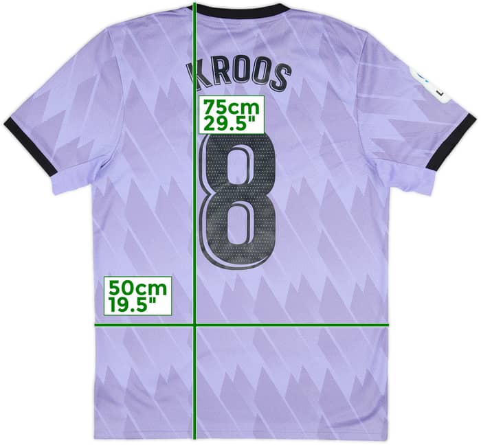 2022-23 Real Madrid Away Shirt Kroos #8 (M)