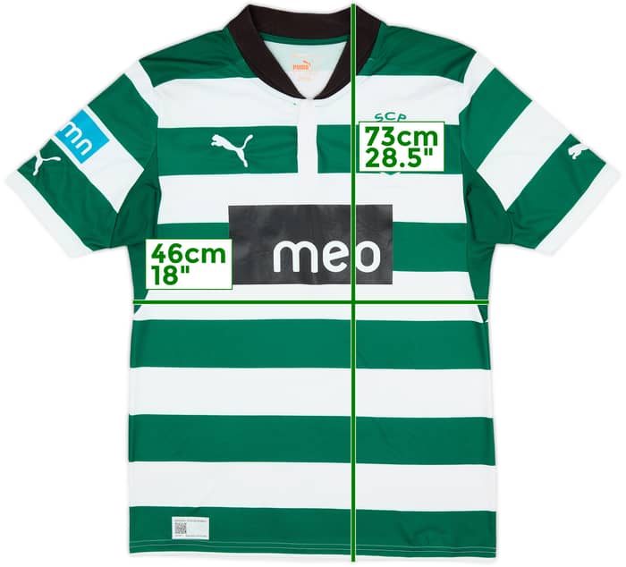 2012-13 Sporting CP Home Shirt - 7/10 - (M)