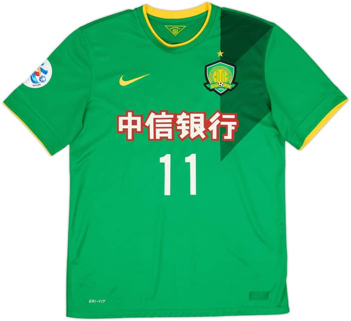 2015 Beijing Guoan Home Shirt Song B.X. #11 - 8/10 - (XL)