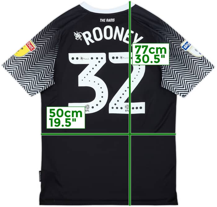 2019-20 Derby County Third Shirt Rooney #32 (M)