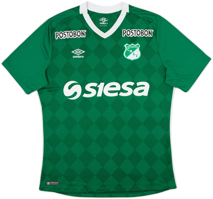 2016 Deportivo Cali Home Shirt - 9/10 - (L)