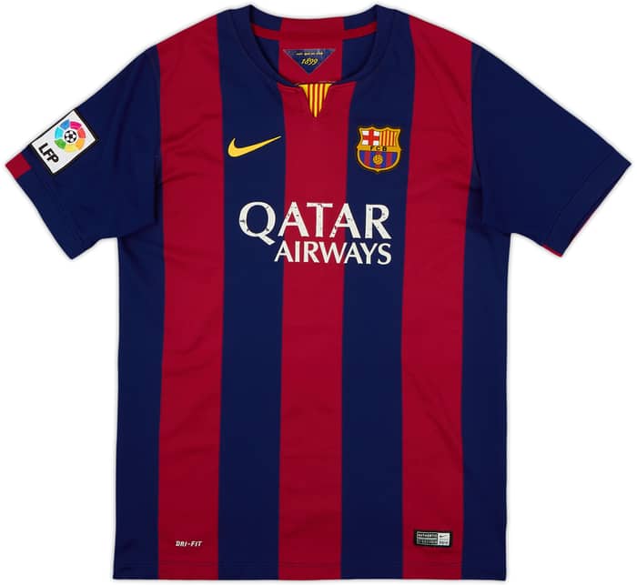 2014-15 Barcelona Home Shirt - 6/10 - (XL.Boys)