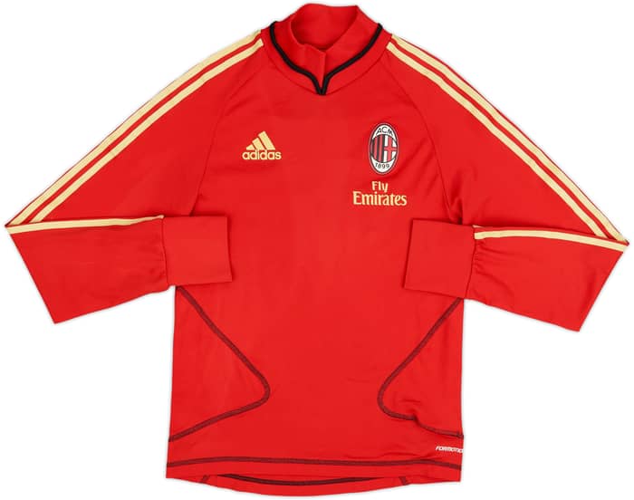 2010-11 AC Milan adidas Sweat Top - 9/10 - (M)