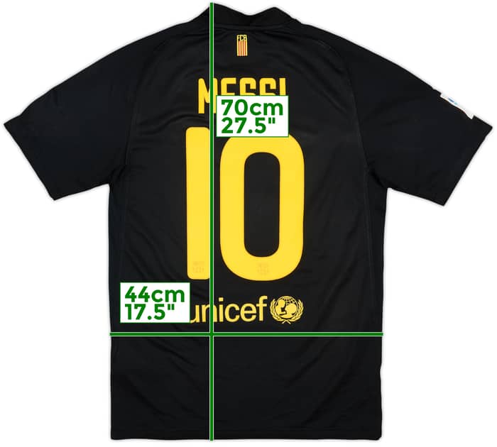 2011-12 Barcelona Away Shirt Messi #10 - 8/10 - (S)