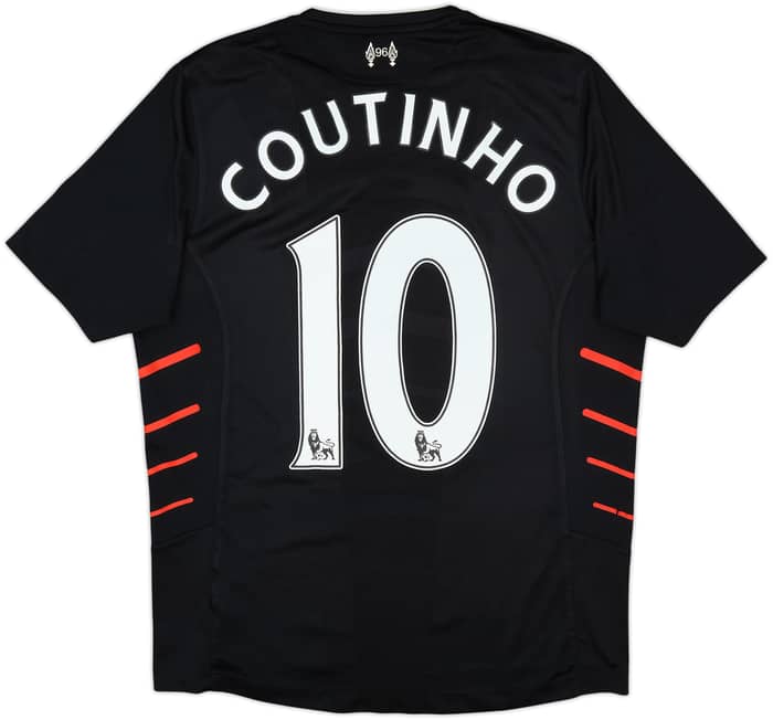 Camiseta de visitante del Liverpool 2016-17 Coutinho #10 - 10/10 - (M)