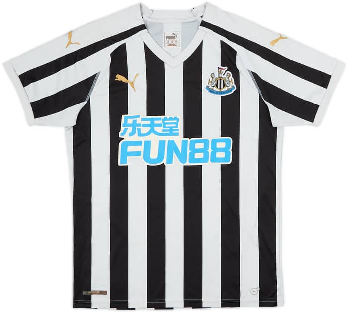 2018-19 Newcastle Home Shirt Shelvey #8 - 5/10 - (M)