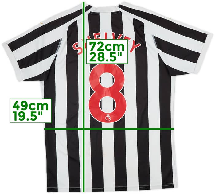 2018-19 Newcastle Home Shirt Shelvey #8 - 5/10 - (M)