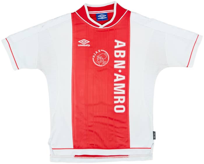 2000-01 Ajax Centenary Home Shirt Van Der Vaart #23 - 6/10 - (Y)