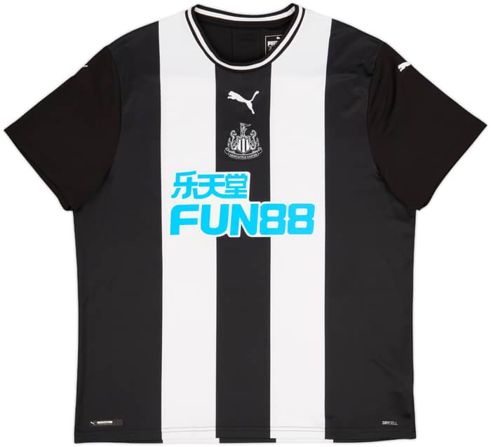2019-20 Newcastle Home Shirt Saint-Maximin #10 - 8/10 - (XXL)