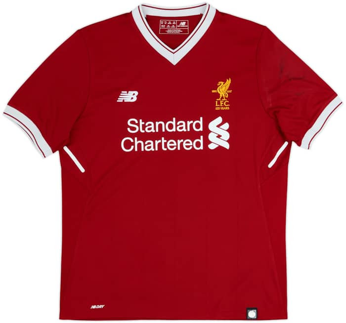 2017-18 Liverpool 125 Years Home Shirt M.Salah #11 - 5/10 - (XL.Boys)