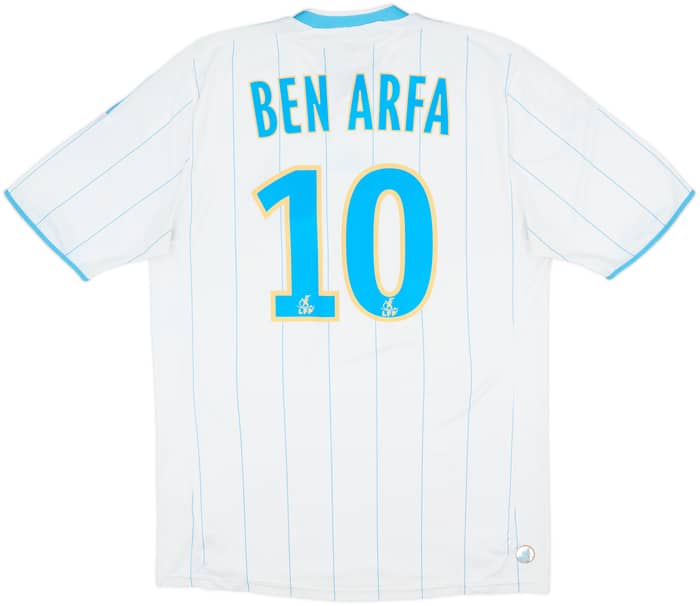 2009-10 Olympique Marseille Home Shirt Ben Arfa #10 - 7/10 - (M)