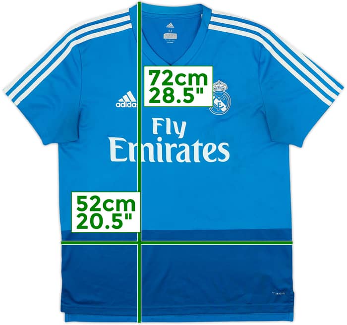 2018-19 Real Madrid adidas Training Shirt #7 - 6/10 - (M)