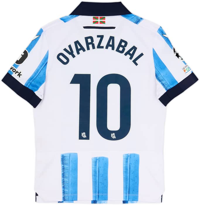 2023-24 Real Sociedad Home Shirt Oyarzabal #10 - 7/10 - (S)