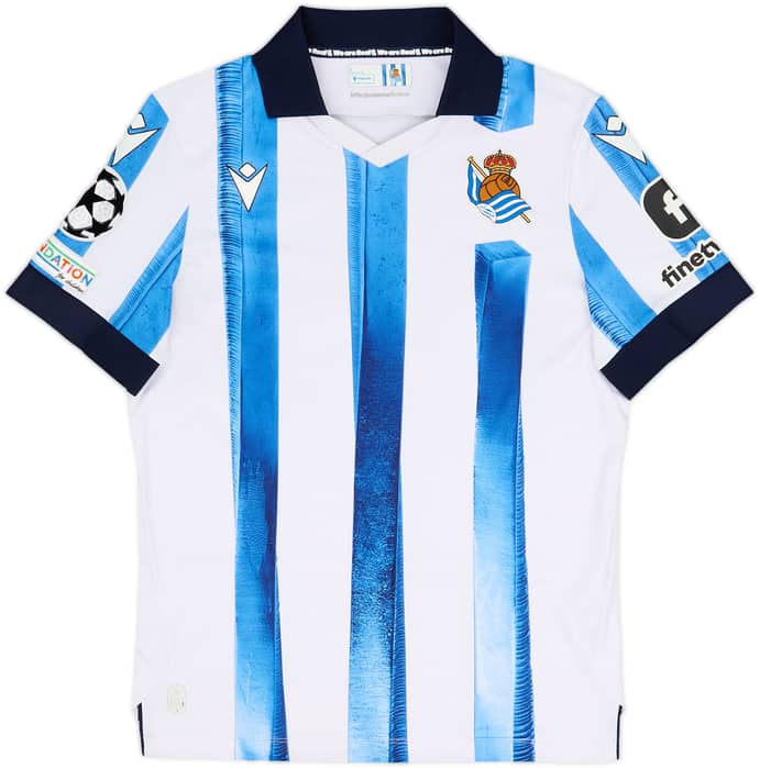 2023-24 Real Sociedad Home Shirt Oyarzabal #10 - 7/10 - (S)