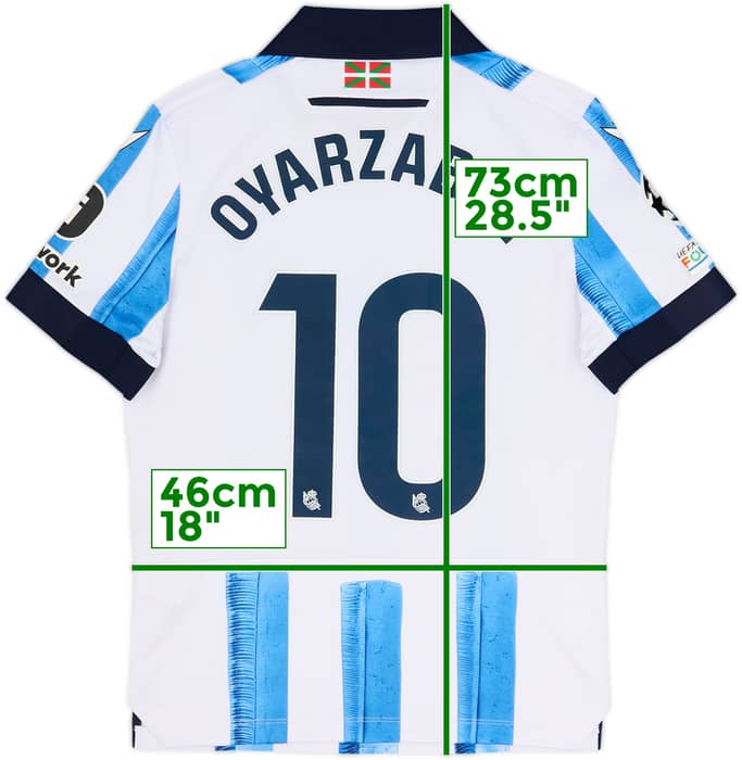 2023-24 Real Sociedad Home Shirt Oyarzabal #10 - 7/10 - (S)