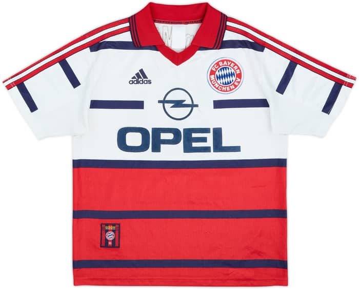 1998-00 Bayern Munich Away Shirt Matthaus #10 - 8/10 - (XL.Boys)