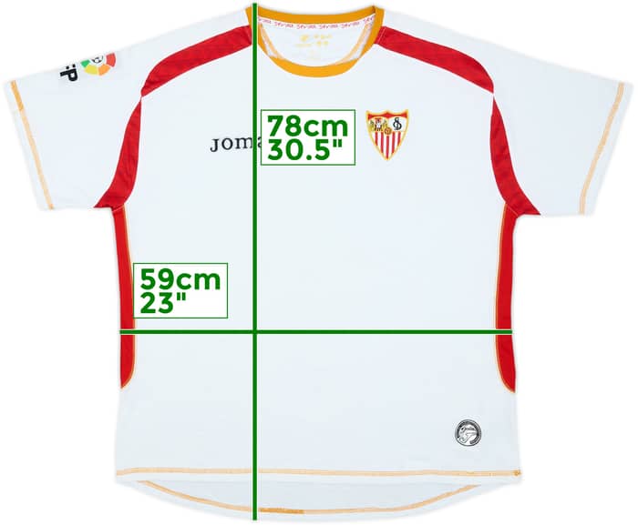 2008-09 Sevilla Home Shirt - 7/10 - (L)