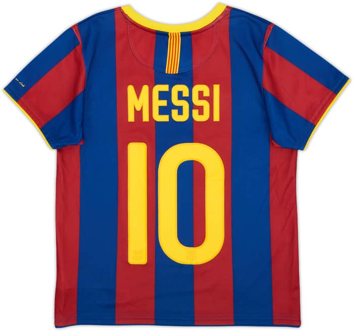 2010-11 Barcelona Home Shirt Messi #10 - 8/10 - (6-7 Years)