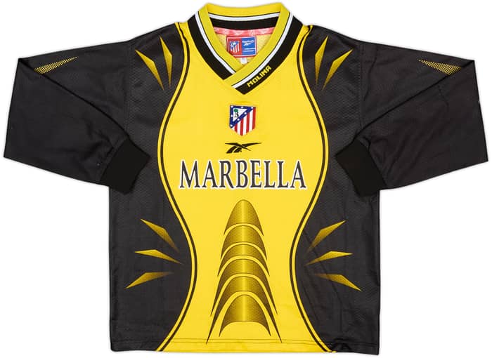 1998-99 Atletico Madrid GK Shirt Molina #1 - 6/10 - (L.Boys)