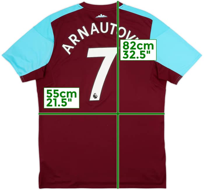 2017-18 West Ham Home Shirt Arnautovic #7 - 6/10 - (XL)