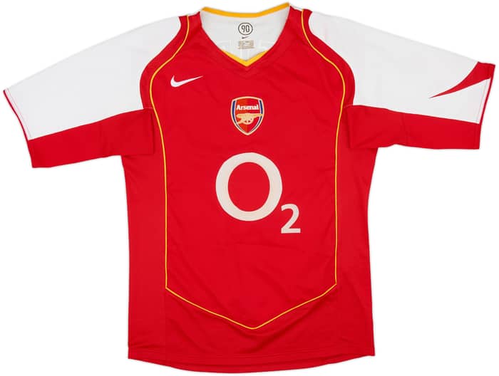 2004-05 Arsenal Home Shirt Vieira #4 - 8/10 - (S)