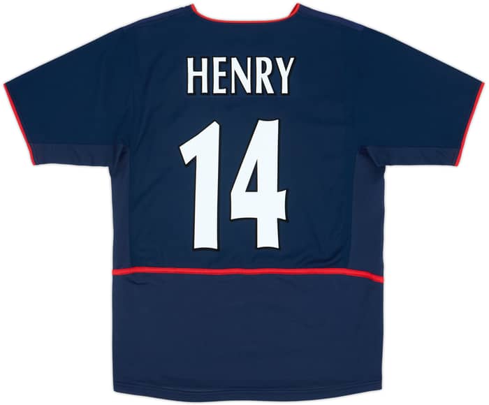 2002-04 Arsenal Away Shirt Henry #14 - 8/10 - (M)