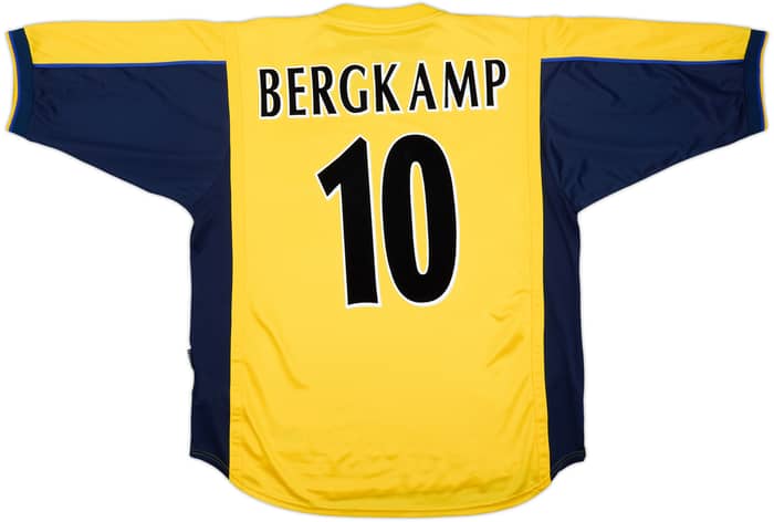 1999-01 Arsenal Away Shirt Bergkamp #10 - 8/10 - (L)