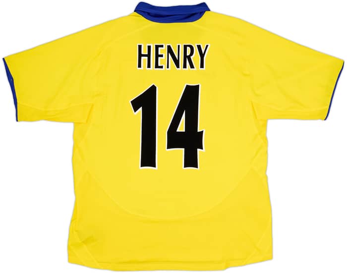 2003-05 Arsenal Away Shirt Henry #14 - 10/10 - (L)