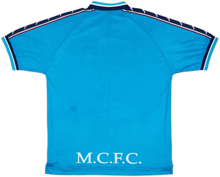 1997-99 Manchester City Home Shirt - 7/10 - (XL)